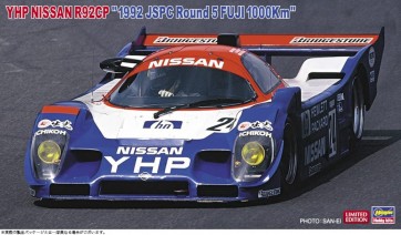 Hasegawa 1/24 YHP NISSAN R92CP 1992 JSPC ROUND 5 ALL JAPAN FUJI 1000KM, HAS05970, by HASEGAWA