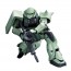 BANDAI  1/144 RG MS-06F mass production type Zaku, BAN3880, by BANDAI