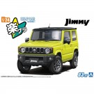 Aoshima 1/24 Raku-Pla Snap Car No.3-KY JB64 Jimny 2018 Kinetic Yellow, AOS65969, by AOSHIMA