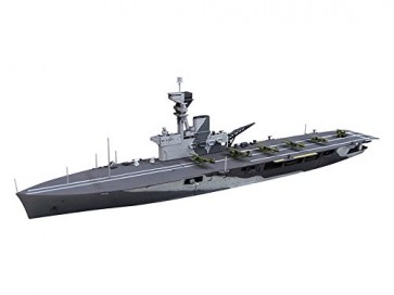 Aoshima 1/700 Water Line 716 British Navy Aircraft Carrier HMS Hermes Indian Ocean Ceylon Offshore Battle , AOS51030, by AOSHIMA