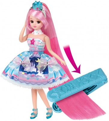 TAKARA TOMY Licca-chan Magic Long Hair Licca-chan  , TAK66405, by TAKARA TOMY