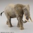 KAIYODO 1/35 ARTPLA Tourist And African Elephant Set, KYD90161, by KAIYODO