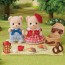 Epoch Sylvanian Families Biscuit Bear Siblings -Picnic Lunch Set-, EPC59618, by Epoch