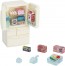 Epoch Sylvanian Families Ka-422 Refrigerator Set (5 Doors)  , EPC88004, by Epoch