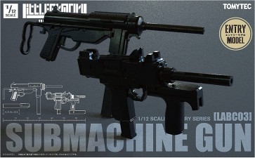 TOMYTEC 1/12 LittleArmory [LABC03] Submachine Gun, TMT20982, by TOMYTEC