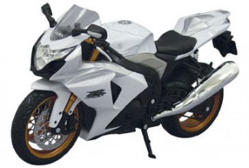 Aoshima 1/12 completed model SUZUKI GSX R1000 (white) , AOS88494, by AOSHIMA