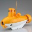 Fujimi VEHICLE ARC SUBMARINE (ORANGE X WHITE)  , FUJ70961, by FUJIMI