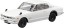 Aoshima 1/32 Raku-Pla Snap Kit No.16-WH Nissan C10 Skyline 2000GT-R (White), AOS01633, by AOSHIMA