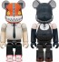 Medicom Toy BE@RBRICK Chainsaw Man & Bomb Girl 2pcs Set, MED20312, by MEDICOM TOY