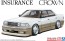 Aoshima 1/24 The Tuned Car No.86 Insurance UZS131 Crown '89 (Toyota), AOS67901, by AOSHIMA