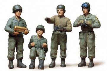 Tamiya America Inc 1/35MM US Army Tank Crew Tam35004 , TAM62259, by TAMIYA
