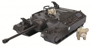 Platz 1/35 Girls und Panzer the Movie T28 Heavy Tank Daigaku Senbatsu Team w/Puchi Alice Figure and Voytek, Special Limited Edition!  , PLZ71801, by PLATZ