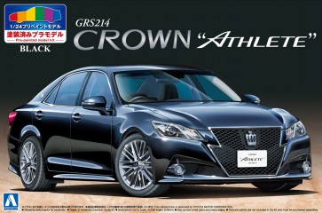 Aoshima 1/24 Prepaint model GRS 214 Crown athlete G '12 (black) , AOS08515, by AOSHIMA