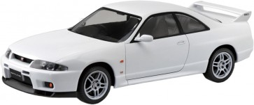Aoshima 1/32 Raku-Pla Snap Kit No.21-WH Nissan R33 Skyline GT-R (White), AOS00353, by AOSHIMA