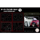 Fujimi 1/24 Over Fender Set 1 , FUJ16389, by FUJIMI