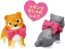 TAKARA TOMY Licca-chan Dog Backpack & Full Set of Pets, TAK12842, by TAKARA TOMY