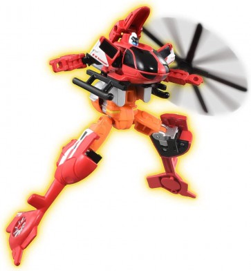 TAKARA TOMY Tomica Job Braver JB04 Fire Braver Kawasaki Heavy Industries BK117 D-3 Fire Fighting Helicopter, TAK89732, by TAKARA TOMY