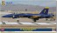 Hasegawa 1/72 F/A-18E Super Hornet Blue Angels with Embroidered Patch, HAS24670, by HASEGAWA