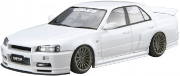 Aoshima 1/24 The Tuned Car No.04 URAS ER34 SKYLINE TYPE-R '01(NISSAN)  , AOS55342, by AOSHIMA