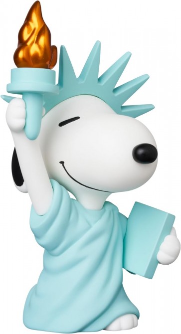 Medicom Toy UDF Peanuts Series 17 Statue Of Liberty Snoopy, MED58235, by MEDICOM TOY