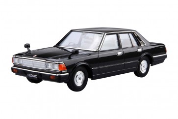 Aoshima 1/24 The model car 9 Nissan 430 Cedric sedan 200 E GL '81 plastic kit , AOS51603, by AOSHIMA