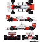 Platz BEEMAX 1/20 McLaren MP4 / 2B 1985 Monaco GP Winner, PLZ83798, by PLATZ