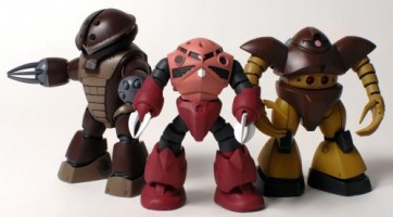 1/144 HGUC Jabro Tactical Strategy Amphibious Mobile Suit Set (MSM-03 Gog / MSM-07S Char Aznable Private Sprock / MSM-04 Agai), BAN06658, by BANDAI
