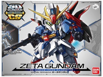 Bandai SD Gundam Cross Silhouette Zeta Gundam , BAN03664, by BANDAI