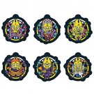 Mega House RUBBER MASCOT JOJO'S BIZARRE ADVENTURE GOLDEN WIND STAND'S BIZARRE COSTUME! ARC: 1BOX (6PCS)  , MEG27372, by MEGAHOUSE