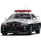 Aoshima 1/24 The Patrol Car No.1 Nissan BNR34 Skyline GT-R Patrol Car '99  , AOS62807, by AOSHIMA