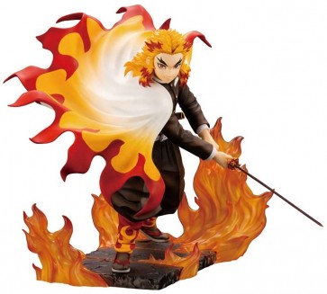 Kotobukiya 1/8 ARTFX J Kyojuro Rengoku (Demon Slayer: Kimetsu no Yaiba) Figure , KBY26562, by KOTOBUKIYA