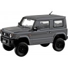 Aoshima 1/32 Raku-Pla Snap Kit No.09CU-MG Suzuki JB64 Jimny Custom Wheel (Medium Gray), AOS04238, by AOSHIMA