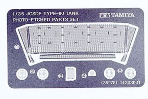 Tamiya 1/35 Military Miniature series JGSDF TYPE 90 TANK PHOTO-ETCHED PARTS  , TAM52784, by TAMIYA