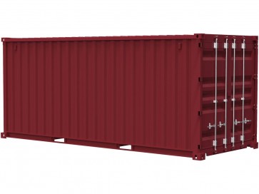 Fujimi 1/24 Car NEXT Series No.1003 20ft Container (Maroon), FUJ66509, by FUJIMI