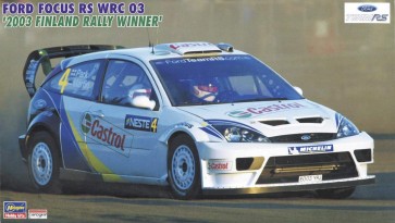 Hasegawa 1/24 Ford Focus RS WRC 03 "2003 Rally Finland Winner"  , HAS03808, by HASEGAWA