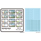 Platz 1/24 Regional License Plates Set, Part.2 (Shizuoka/Fujisan/Narita/Nara), PLZ79692, by PLATZ