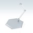 Good Smile Company The Simple Stand x3 (for Figures & Models) Hex Type, GSC65281, by GOOD SMILE COMPANY