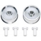 Tamiya [MINI 4WD SPECIAL PROJECT] Mini 4WD Grade Up Part HG Heavy Aluminum Wheels for Low-Profile Tires II (Reversible, 2pcs.), TAM56609, by TAMIYA