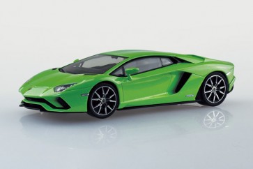 Aoshima 1/32 The Snap Kit No.12-D Lamborghini Aventador S (Pearl Green), AOS63484, by AOSHIMA