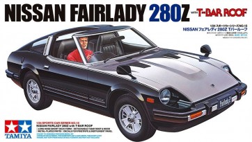 Tamiya 1/24 NISSAN FAIRLADY 280Z T Bar Roof, TAM66407, by TAMIYA