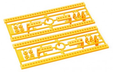 TAMIYA Universal Arm Set (Orange), TAM70183, by TAMIYA
