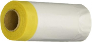 Tamiya Tamiya Make-up Materials No.164 Masking Tape w/Plastic Sheeting 550mm, TAM77212, by TAMIYA