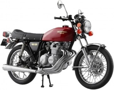 Aoshima SKYNET 1/12 Honda CB400FOUR LIGHT RUBY RED, AOS11734, by AOSHIMA