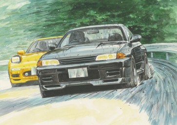 Fujimi 1/24 Initial D Series No.002 Skyline GT-R V / specII (BNR32) Takeshi Nakazato, FUJ83916, by FUJIMI
