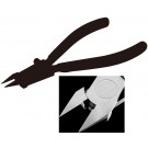 Hasegawa Precision Flat Blade Plastic Nipper (Tapered Type), HAS16162, by HASEGAWA