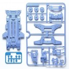 Tamiya Mini 4WD Grade Up Part VZ COLOR CHASSIS SET (PASTEL BLUE) (MINI 4WD SPECIAL PROJECT), TAM56296, by TAMIYA