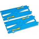 TAKARA TOMY PLA-RAIL R-24 DOUBLE TRACK CROSSING POINT RAIL  , TAK59089, by TAKARA TOMY