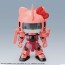 Bandai Hello Kitty /Char's Zaku II [SD Gundam Cross Silhouette] , BAN10294, by BANDAI