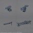 Bandai 1/144 30MM Option Parts Set Armored Core VI Fires of Rubicon Weapon Set 03, BAN83366, by BANDAI