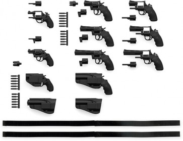 TOMYTEC 1/12 Little Armory [LA074] Revolver Set A, TMT17012, by TOMYTEC